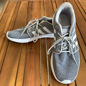 adidas Gray and White Women's Sneakers